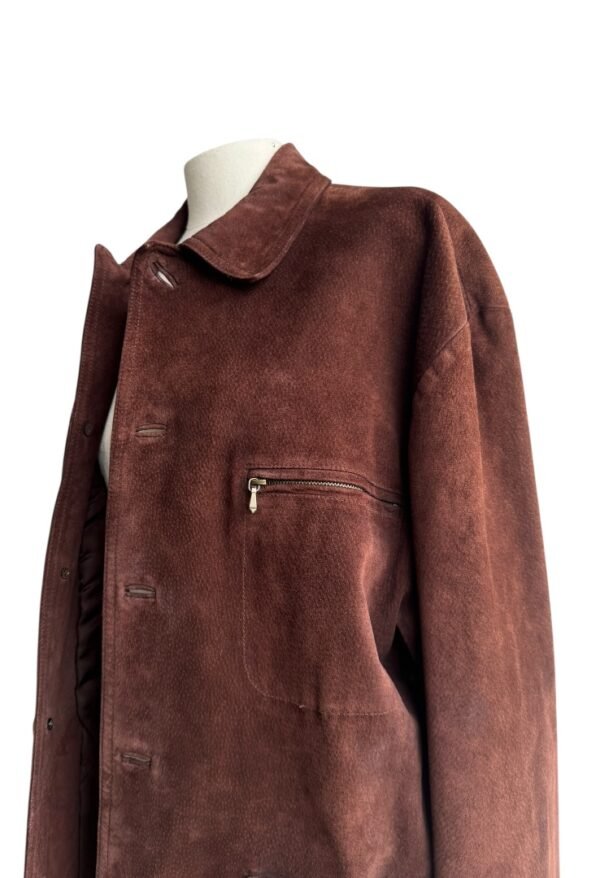 HERMES - SUEDE BUMPER JACKET - Image 3